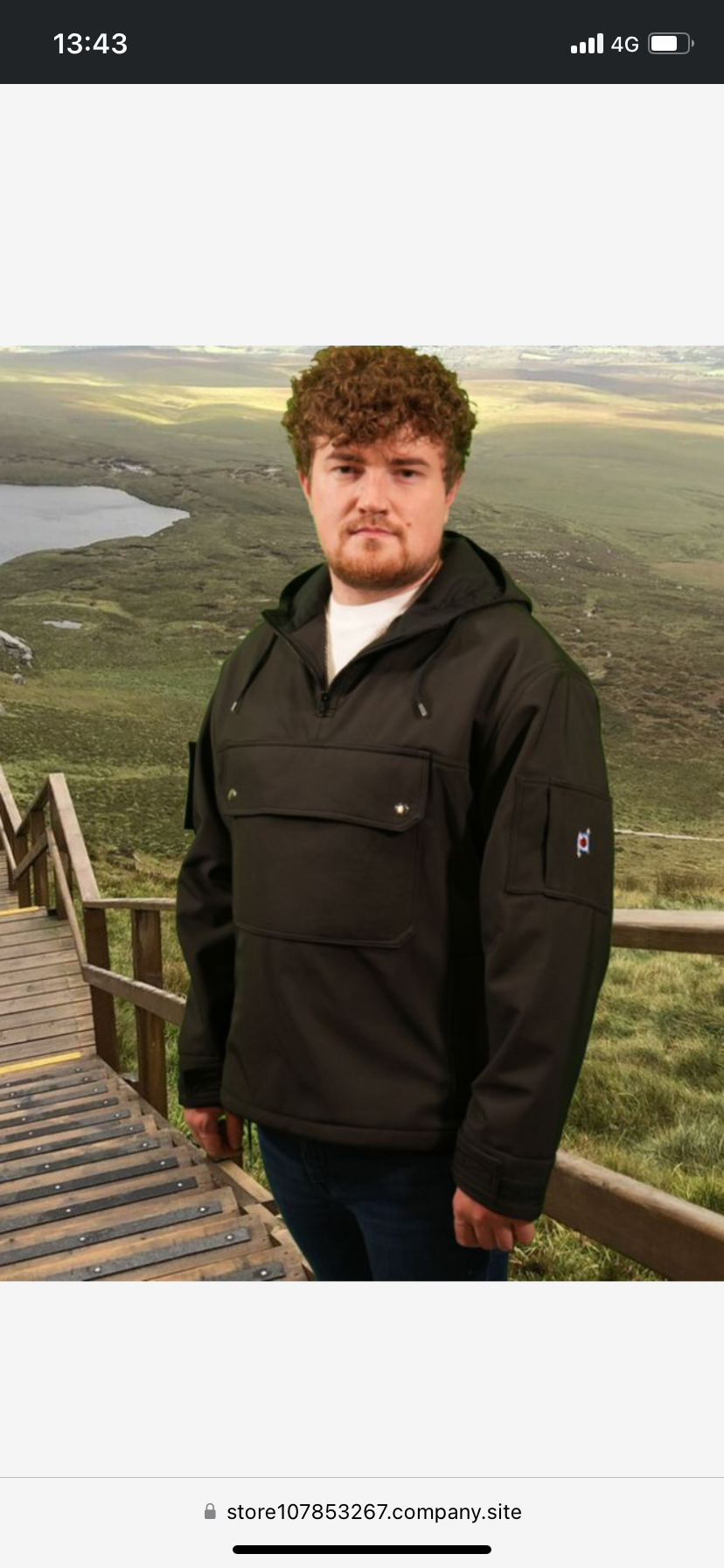 Northern Style ‘Ultra’ Overhead Smock, Olive Green with Mod One logo