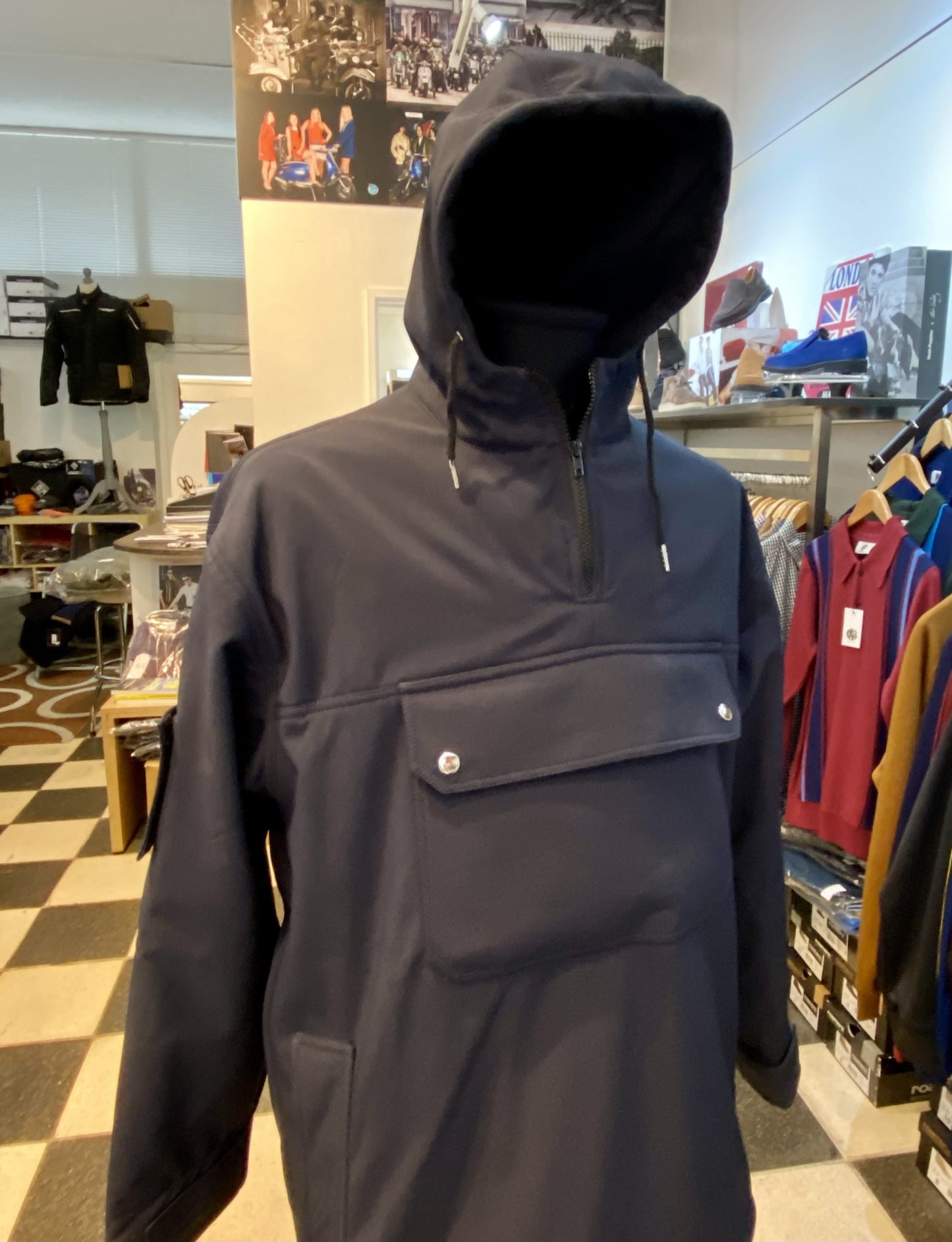 Northern Style ‘Ultra’ Overhead Smock, Navy with Mod One logo