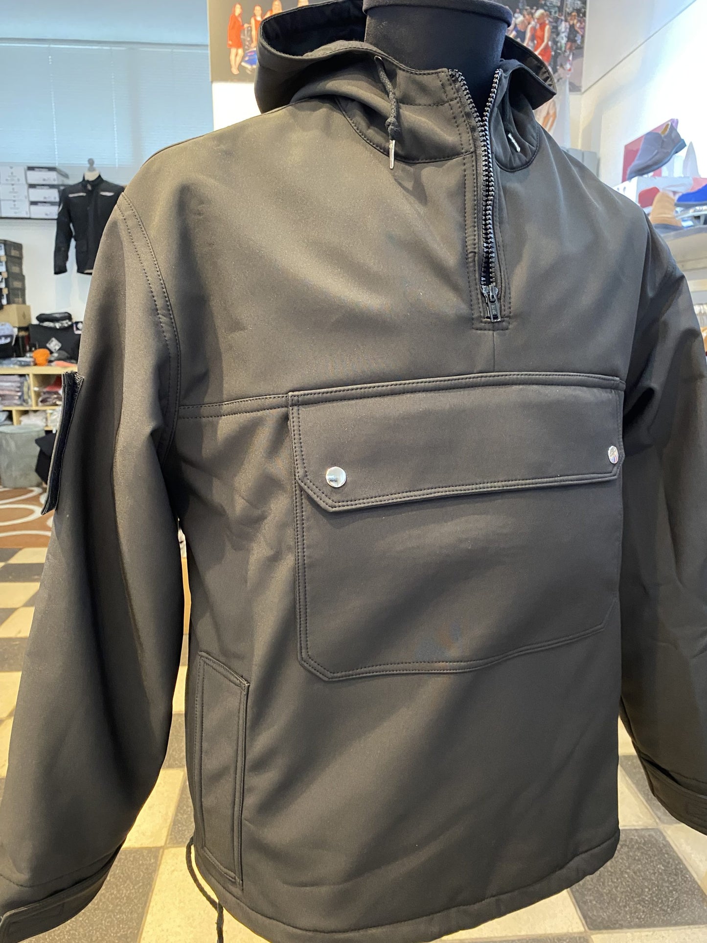 Northern Style ‘Ultra’ Overhead Smock, Black with Mod One logo