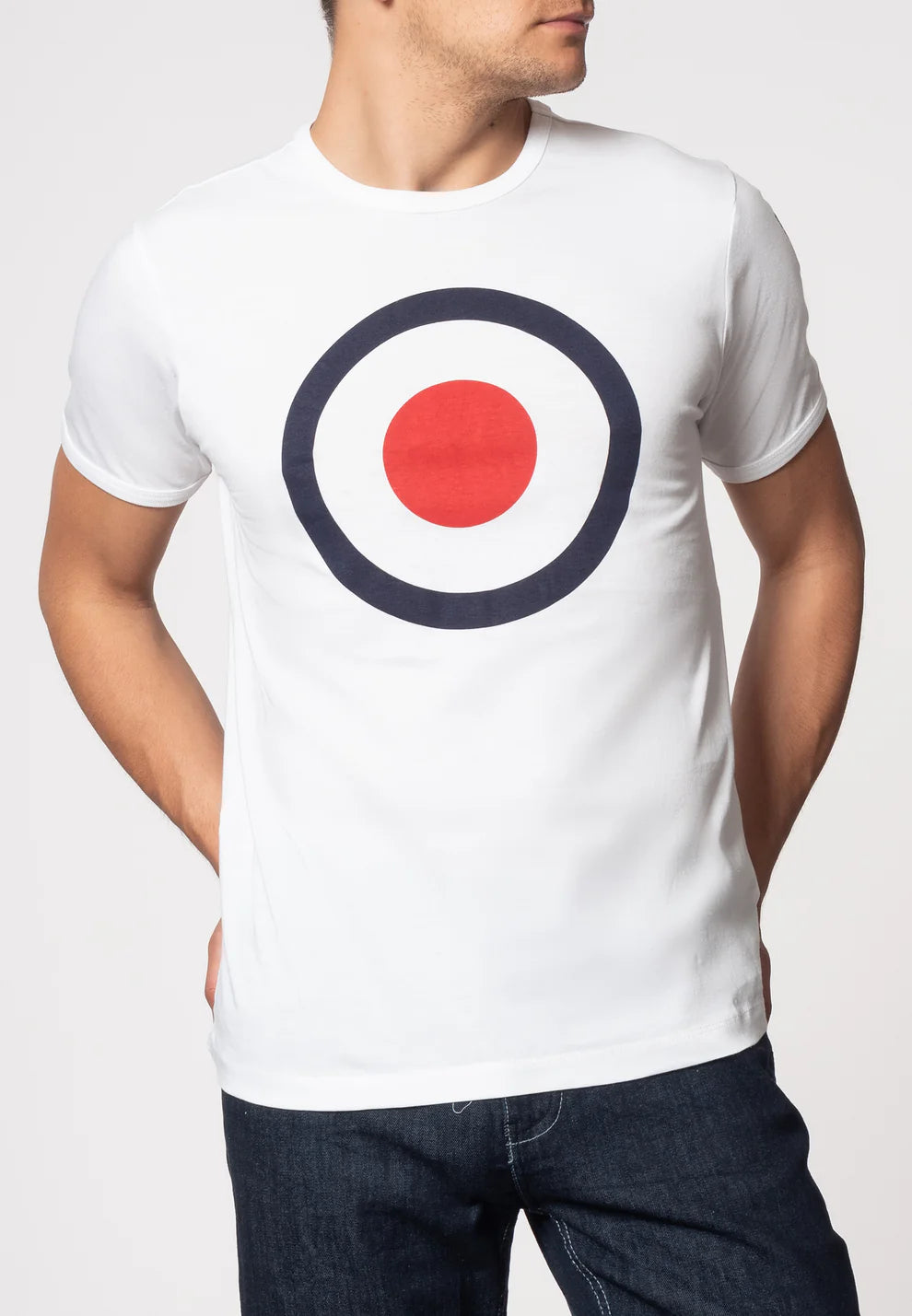 Merc ‘Ticket’ T-Shirt, White with Target Logo
