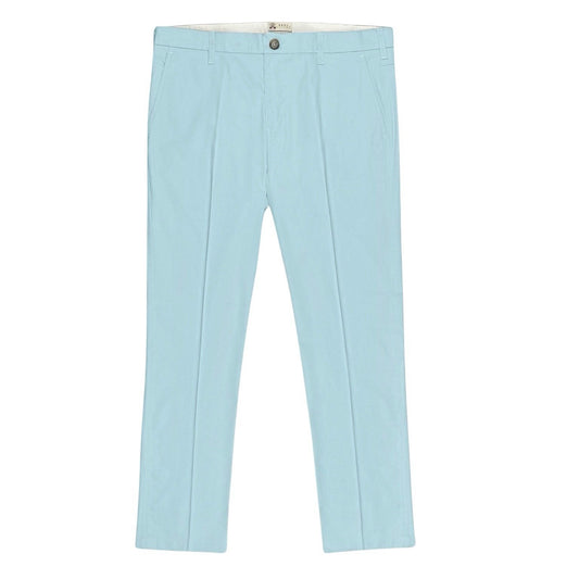 Sta-Press Trousers from Real Hoxton, Sky Blue