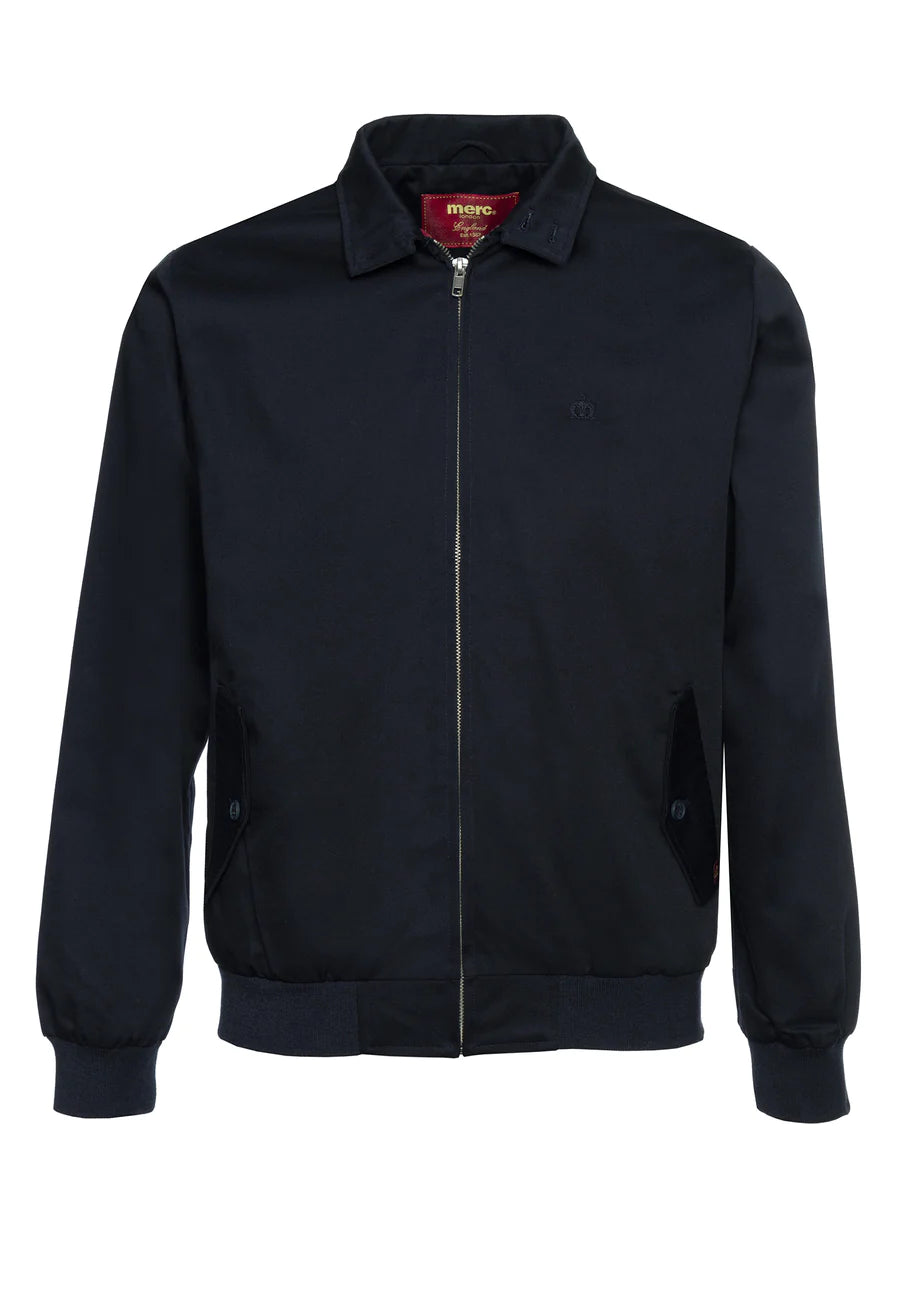 Merc Men’s Harrington Jacket, Navy