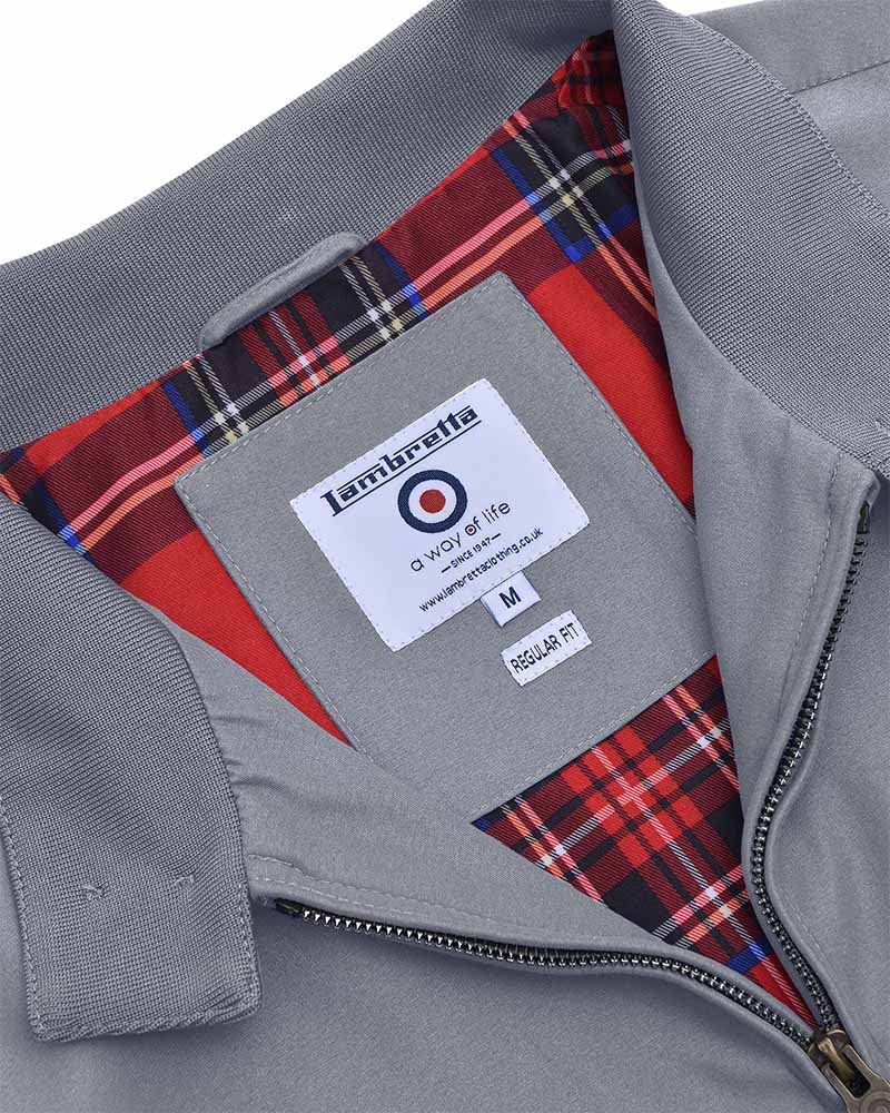 Lambretta Shower Proof Harrington, Grey