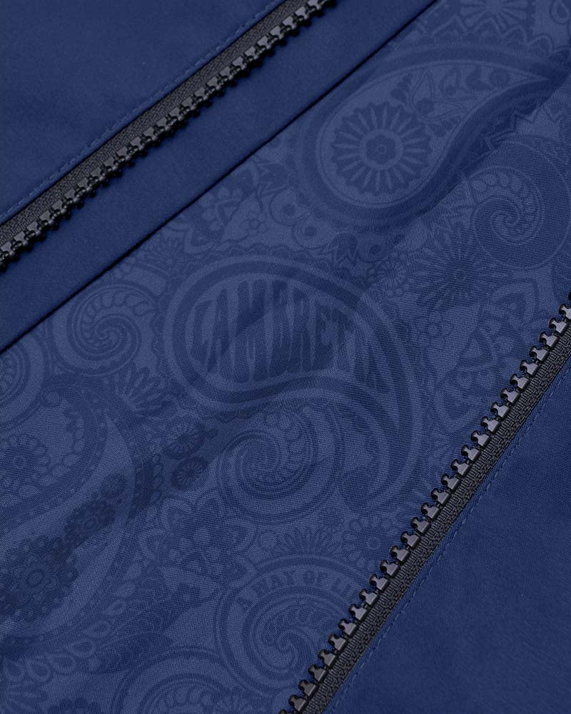 Hooded Zip ‘Riley’ Jacket from Lambretta, Navy