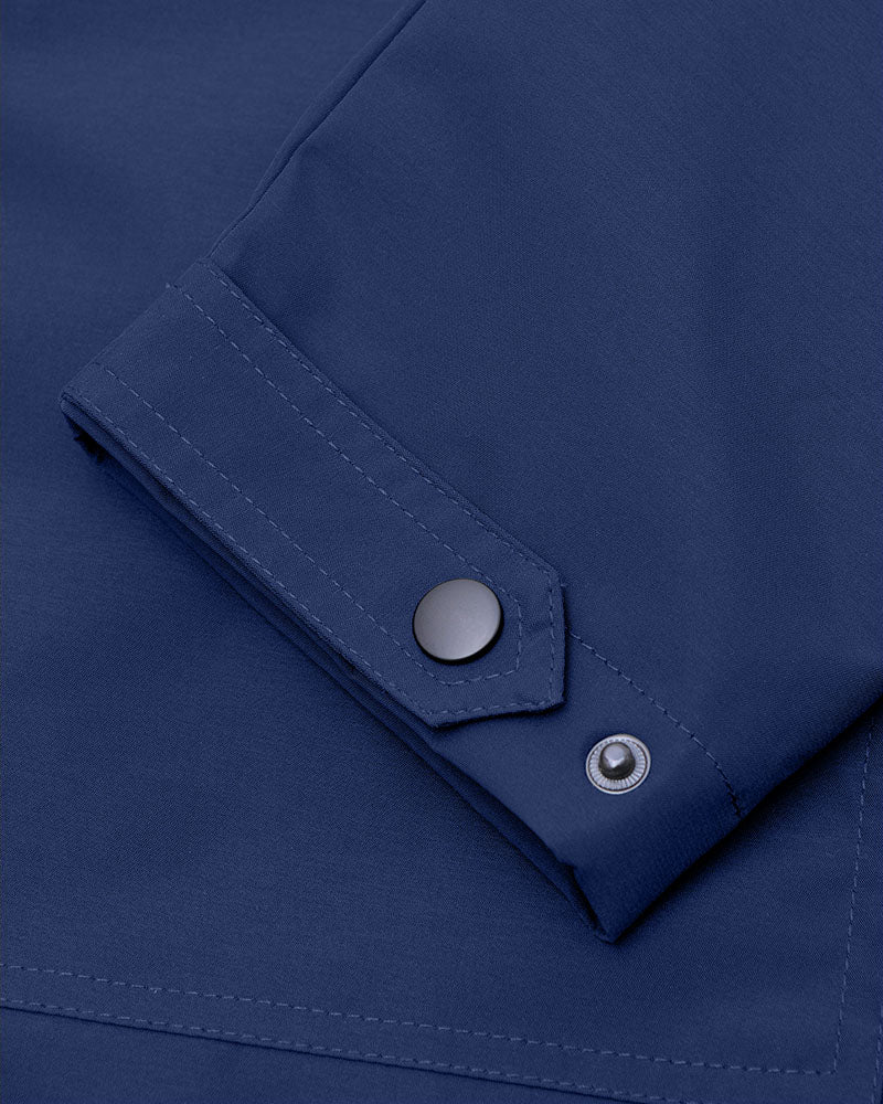 Hooded Zip ‘Riley’ Jacket from Lambretta, Navy