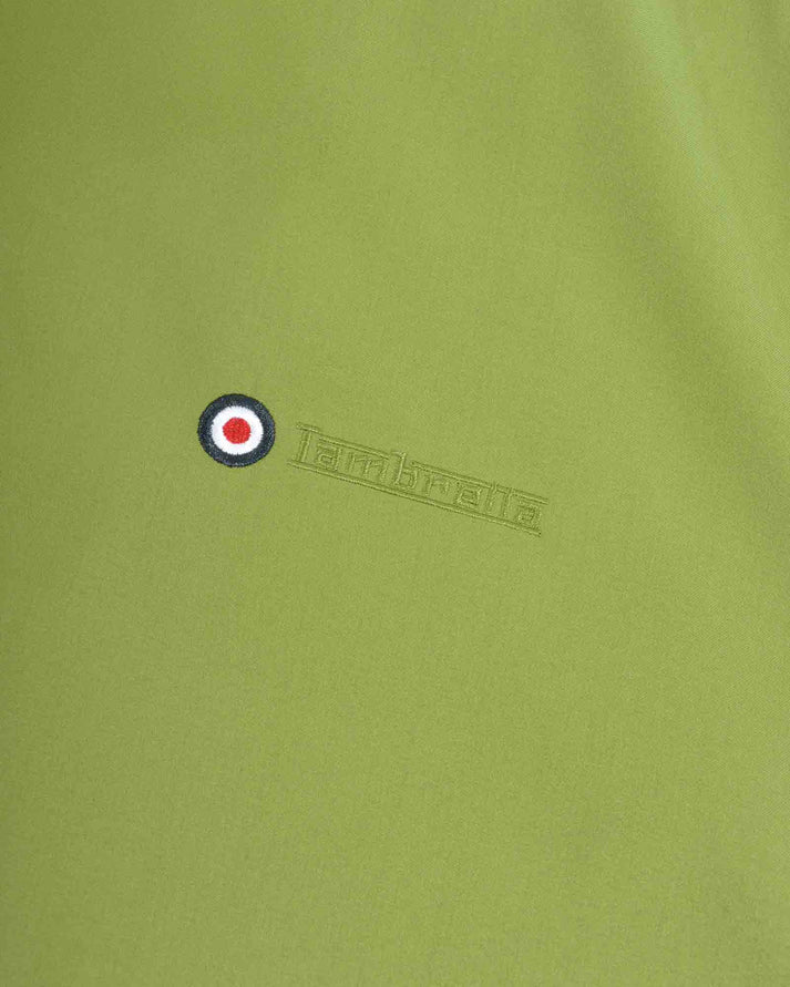 Lambretta Shower Resistant Harrington, Olive Green