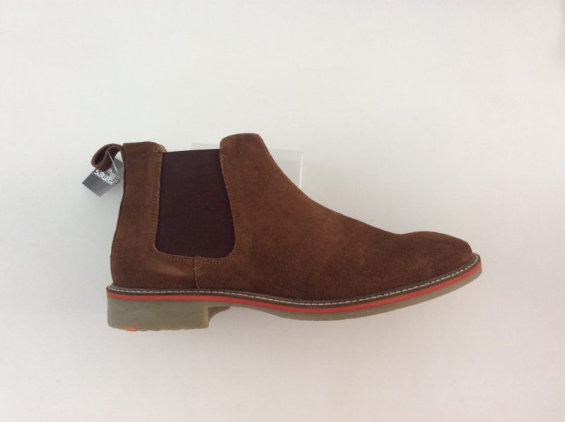 Roamers Suede Chelsea Boots, Sand