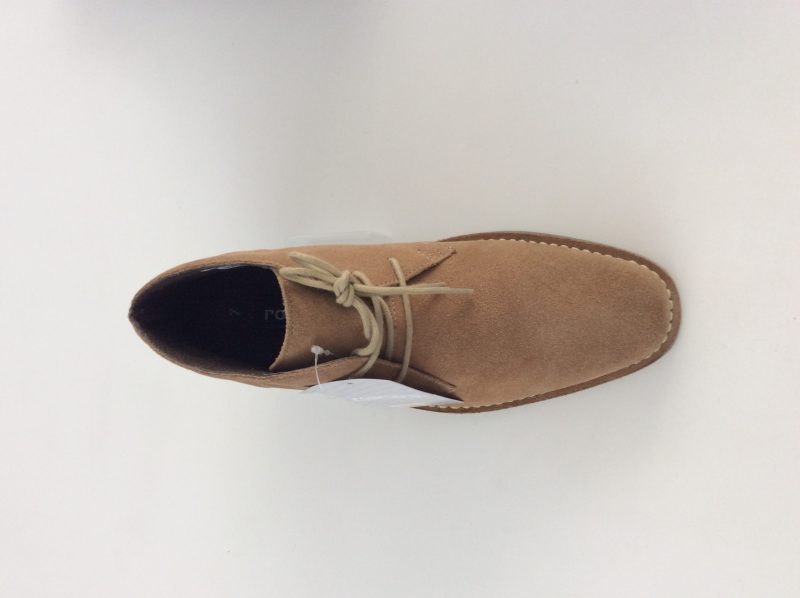 Roamers Chisel Toe Desert Boots, Sand - Image 2