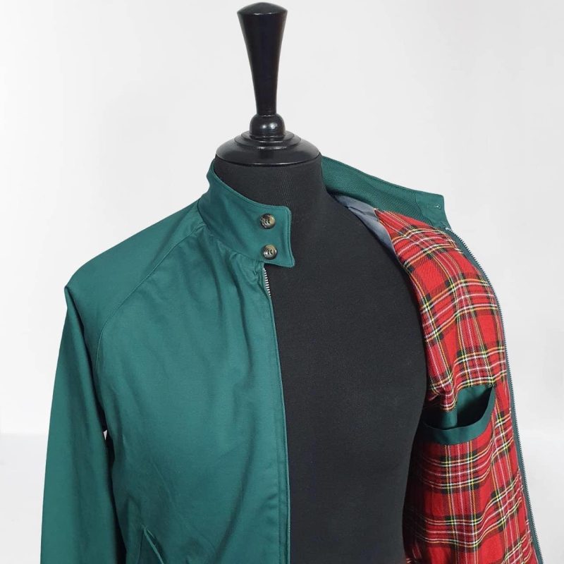 Harrington Jacket from Real Hoxton, Racing Green - Image 4