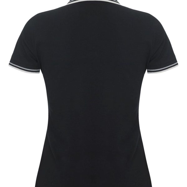 Merc ‘Rita’ Polo Shirt, Black - Image 2