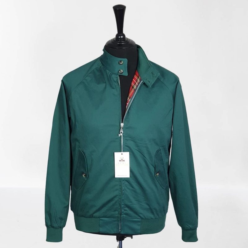 Harrington Jacket from Real Hoxton, Racing Green - Image 5