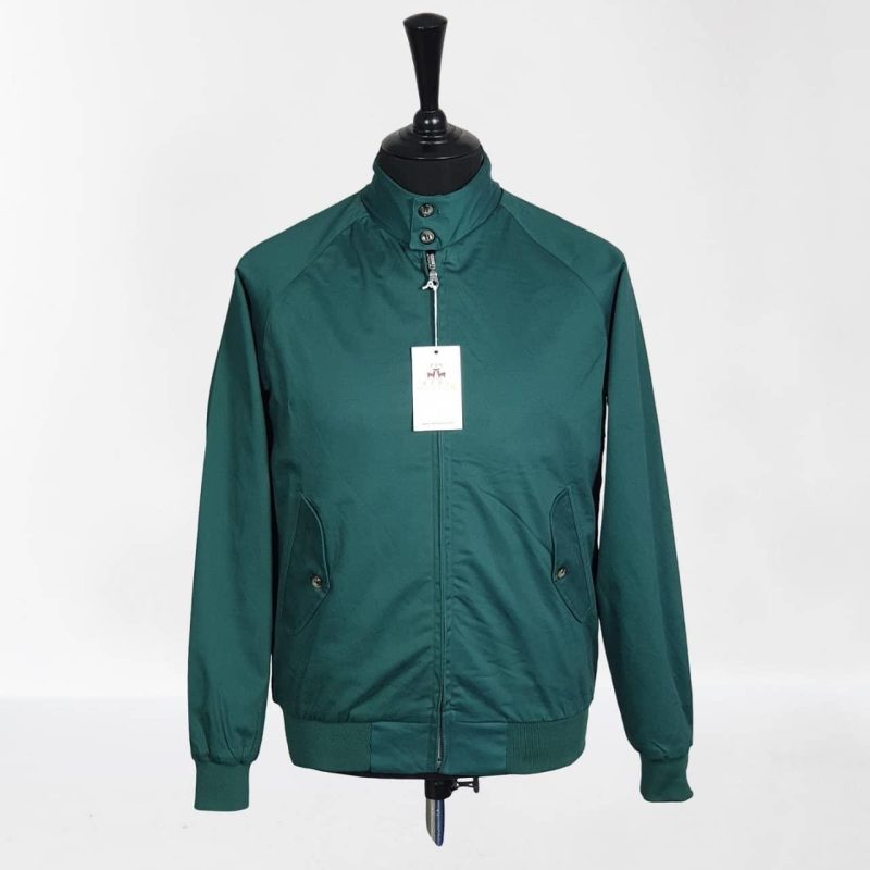 Harrington Jacket from Real Hoxton, Racing Green - Image 6