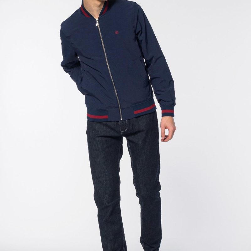 Merc Monkey Jacket, Navy - Image 3