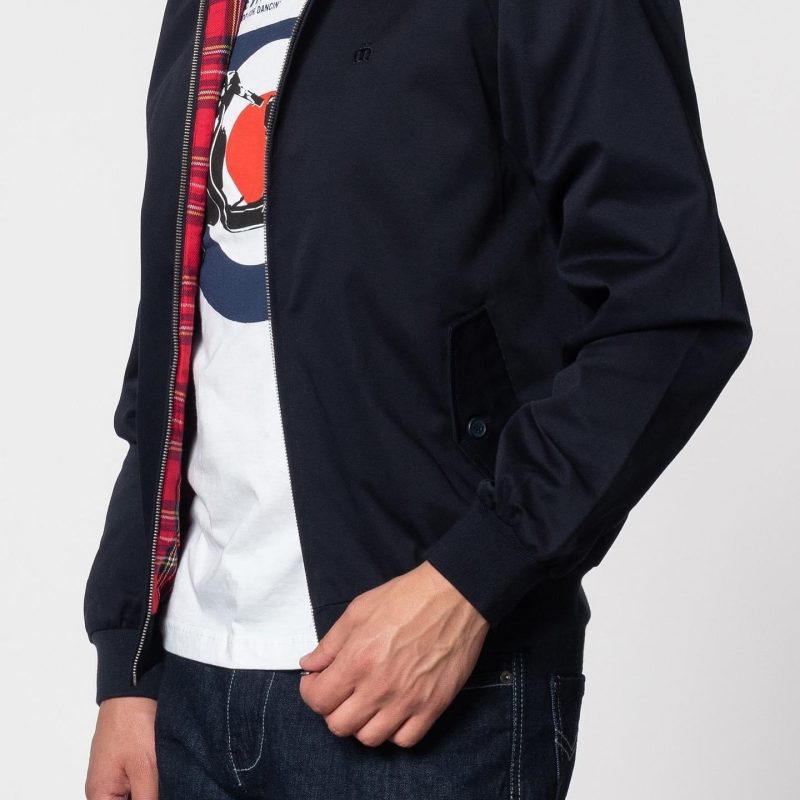 Merc Men’s Harrington Jacket, Black - Image 3