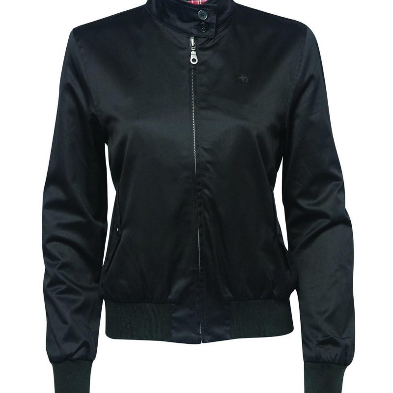 Merc ‘Mary’ Women’s Black Harrington Jacket - Image 3