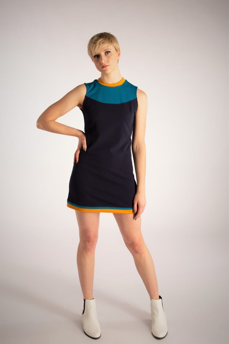 Love Her Madly ‘Roz’ Navy Dress - Image 2