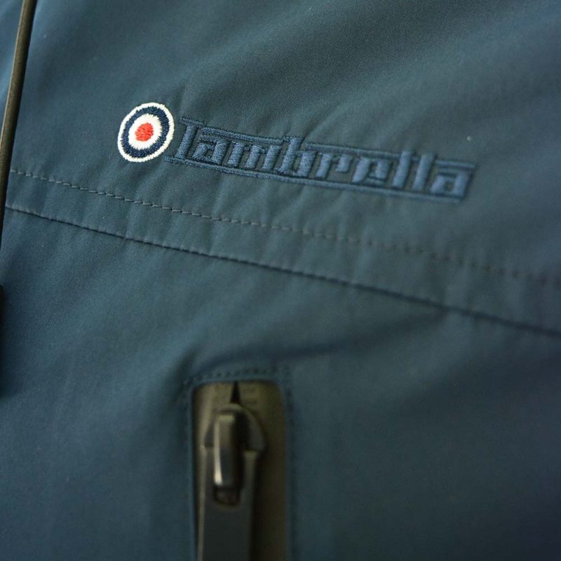 Hooded ‘Terrace’ Jacket from Lambretta, Navy. - Image 5