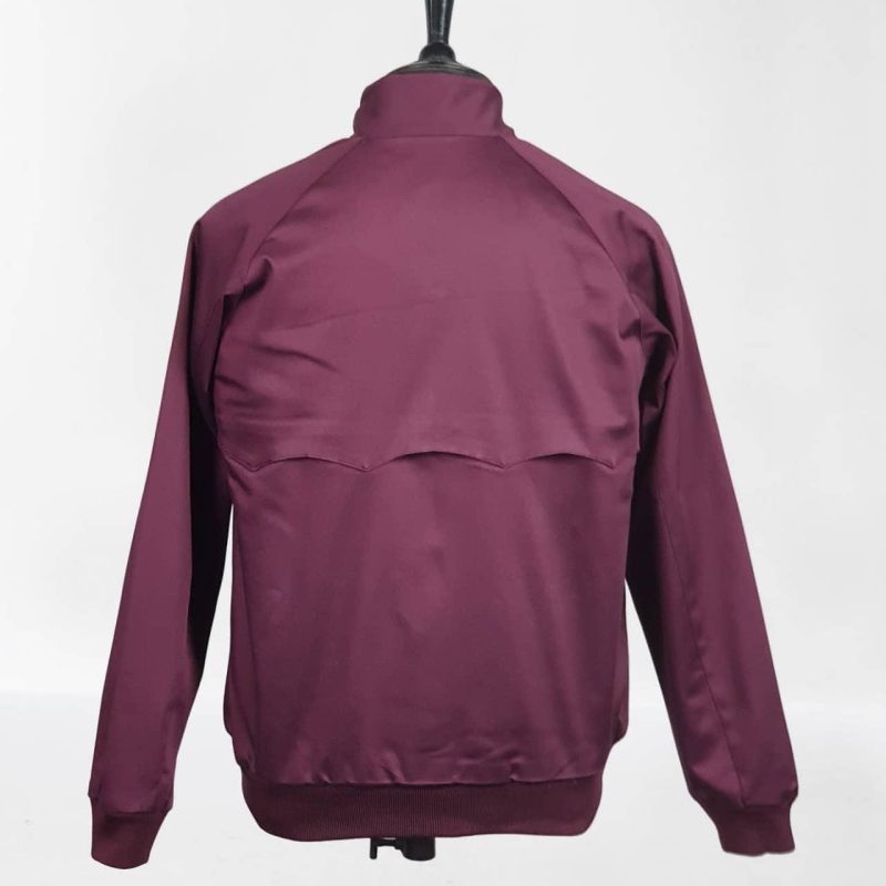 Harrington Jacket from Real Hoxton, Plum - Image 2