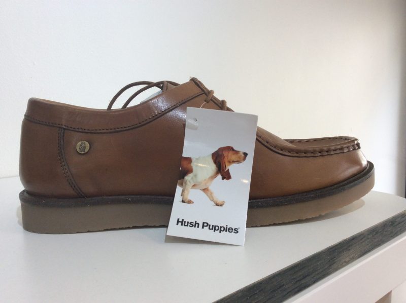 Hush Puppies Will Wallabee Lace Up Shoes, Tan - Image 2