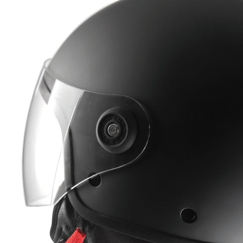 Tucano Urbano El’Jettin Demi-Jet Helmet, Matte Coal Grey - Image 5