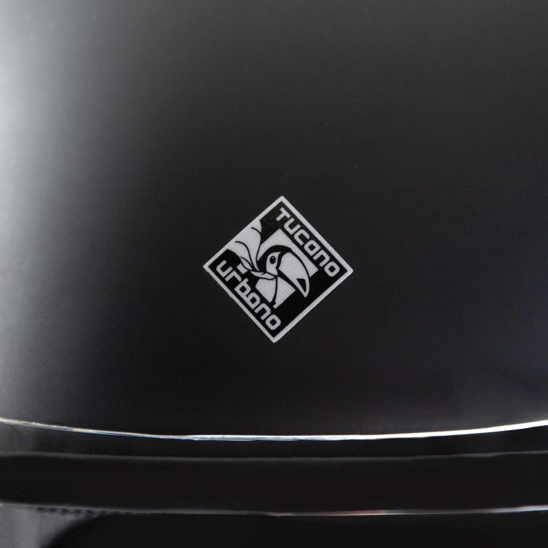 Tucano Urbano El’Jettin Demi-Jet Helmet, Matte Coal Grey - Image 4