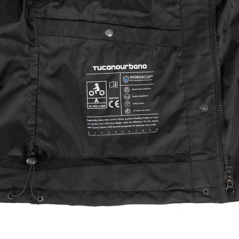 Tucano Urbano 4Stroke Mid-Length Four Season Scooter, Motorcycle Jacket - Image 8
