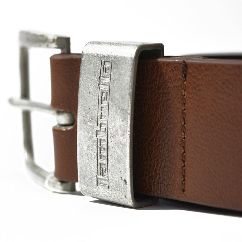 Leather Lined Boxed Belt from Lambretta, Tan - Image 2