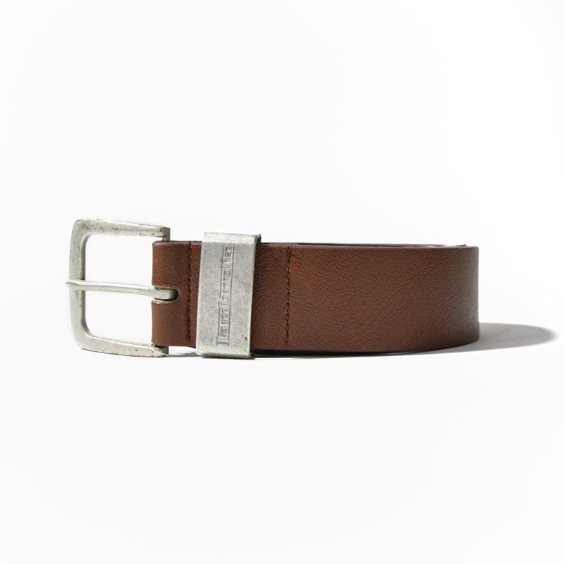 Leather Lined Boxed Belt from Lambretta, Tan - Image 3