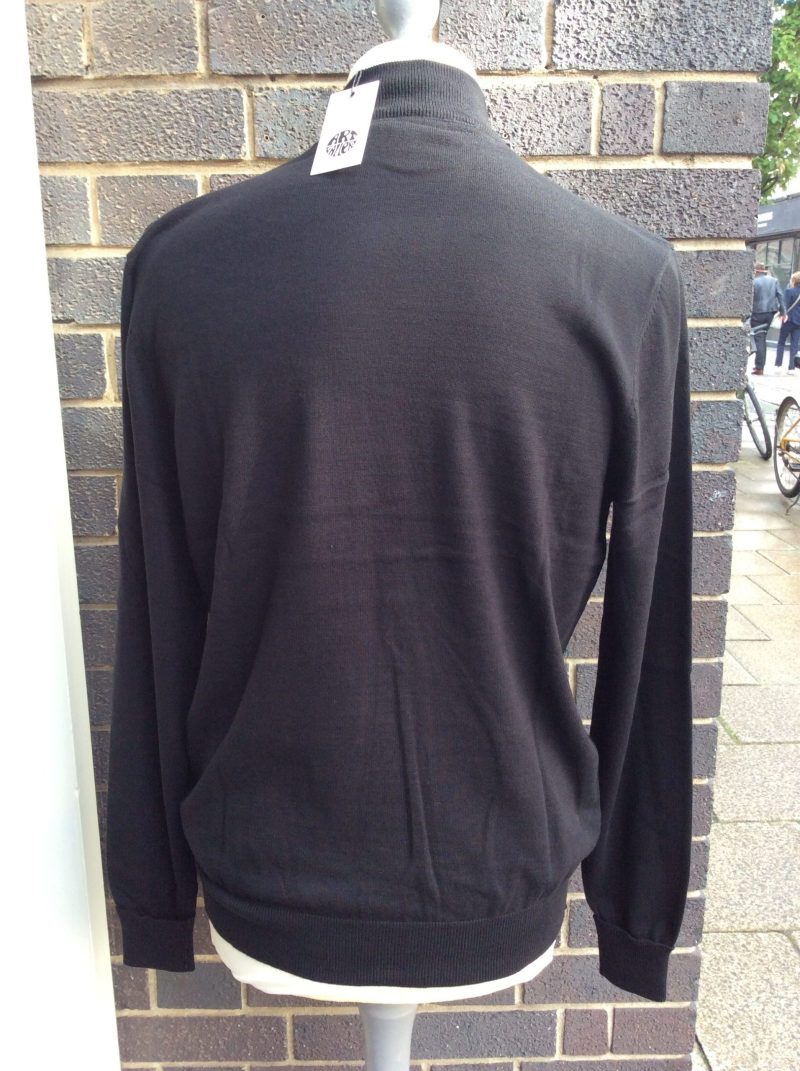 Art Gallery ‘Terence’ Long Sleeved Knitted Turtle Neck, Black - Image 5