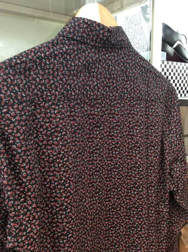 Lizard King Blossom Print Long-Sleeved Cotton Shirt - Image 4