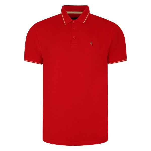 Red Polo Shirt from Lizard King