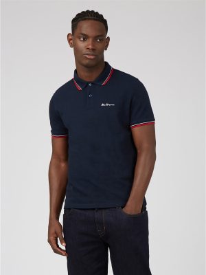 SALE Ben Sherman Polo Shirt, Dark Navy