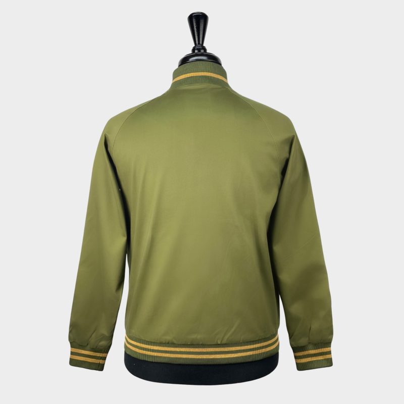 Monkey, Bomber Jacket from Real Hoxton, Olive Copper - Image 4
