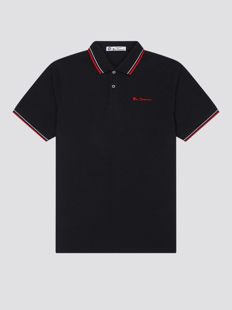 Ben Sherman Polo Shirt, Black - Image 5