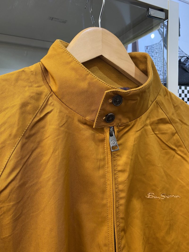 Ben Sherman Harrington Jacket, Mustard - Image 5