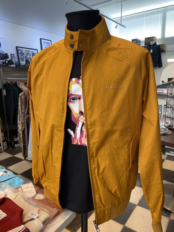 Ben Sherman Harrington Jacket, Mustard - Image 7