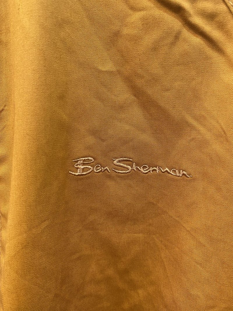 Ben Sherman Harrington Jacket, Mustard - Image 8