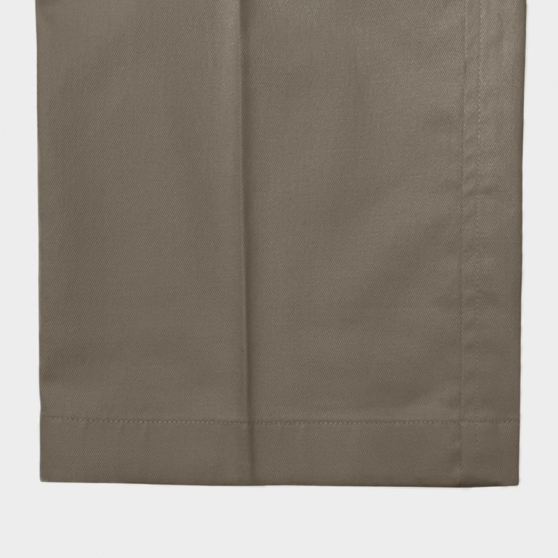 Sta-Press Trousers from Real Hoxton, Khaki - Image 2