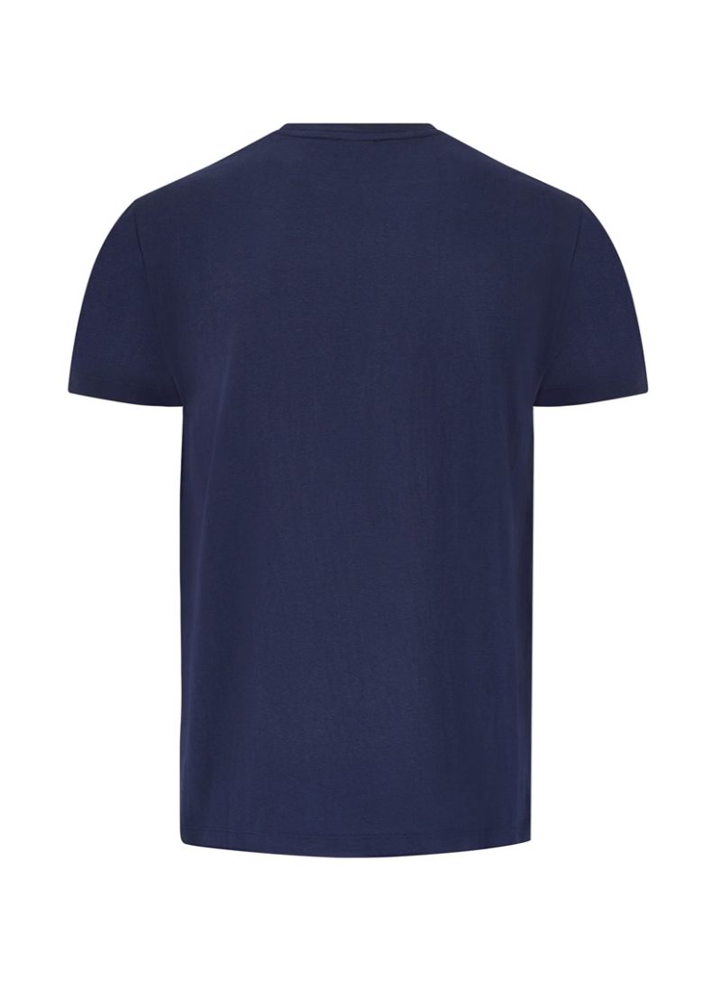 Merc ‘Teon’ T-Shirt, Navy - Image 3