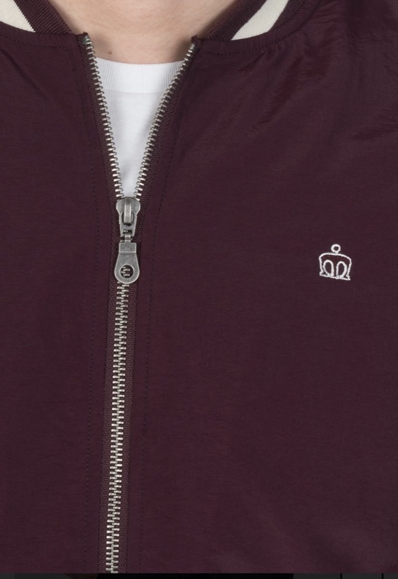 Merc Monkey Jacket, Wine - Image 2