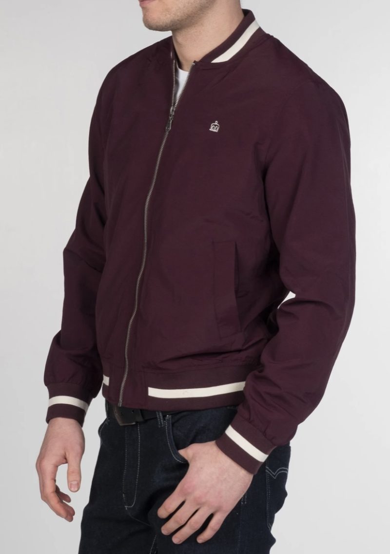 Merc Monkey Jacket, Wine - Image 3