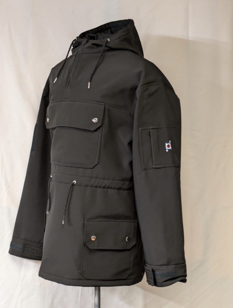 Northern Style ‘Ultimate’ Overhead Smock, Black with Mod One logo - Image 3