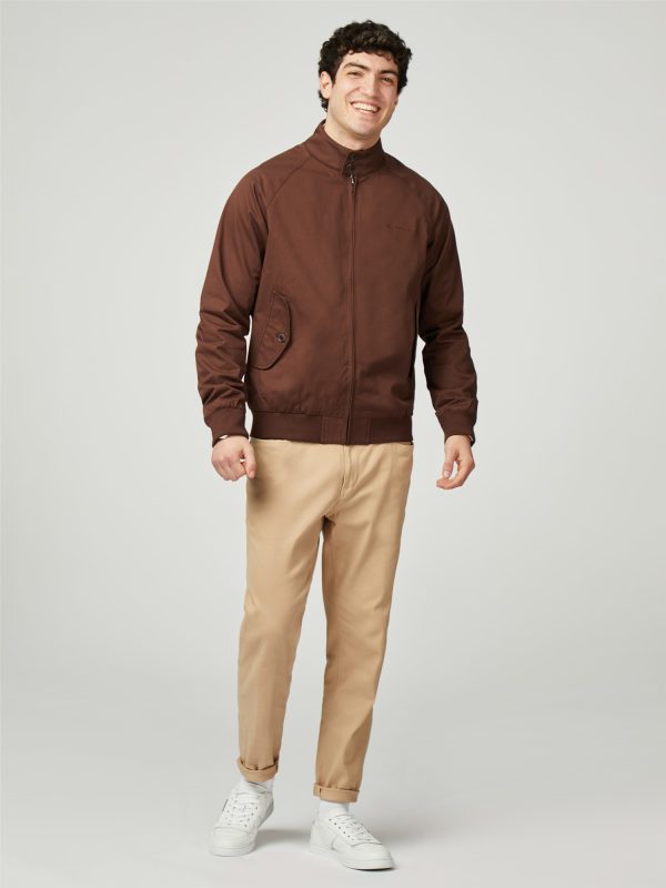 Ben Sherman Harrington Jacket, Dark Brown - Image 2