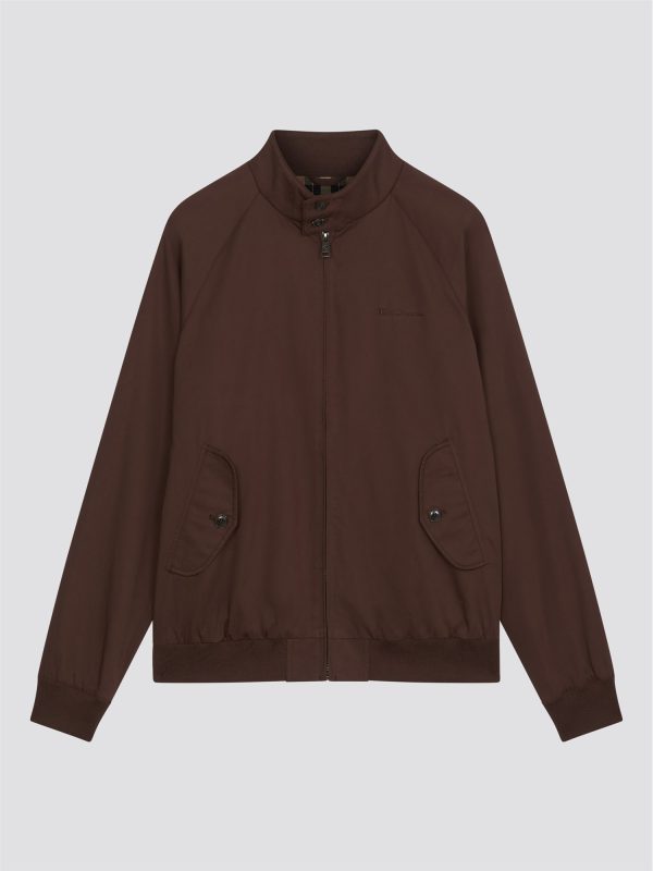 Ben Sherman Harrington Jacket, Dark Brown - Image 4