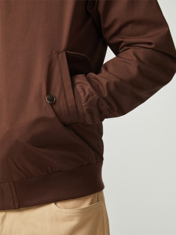 Ben Sherman Harrington Jacket, Dark Brown - Image 6