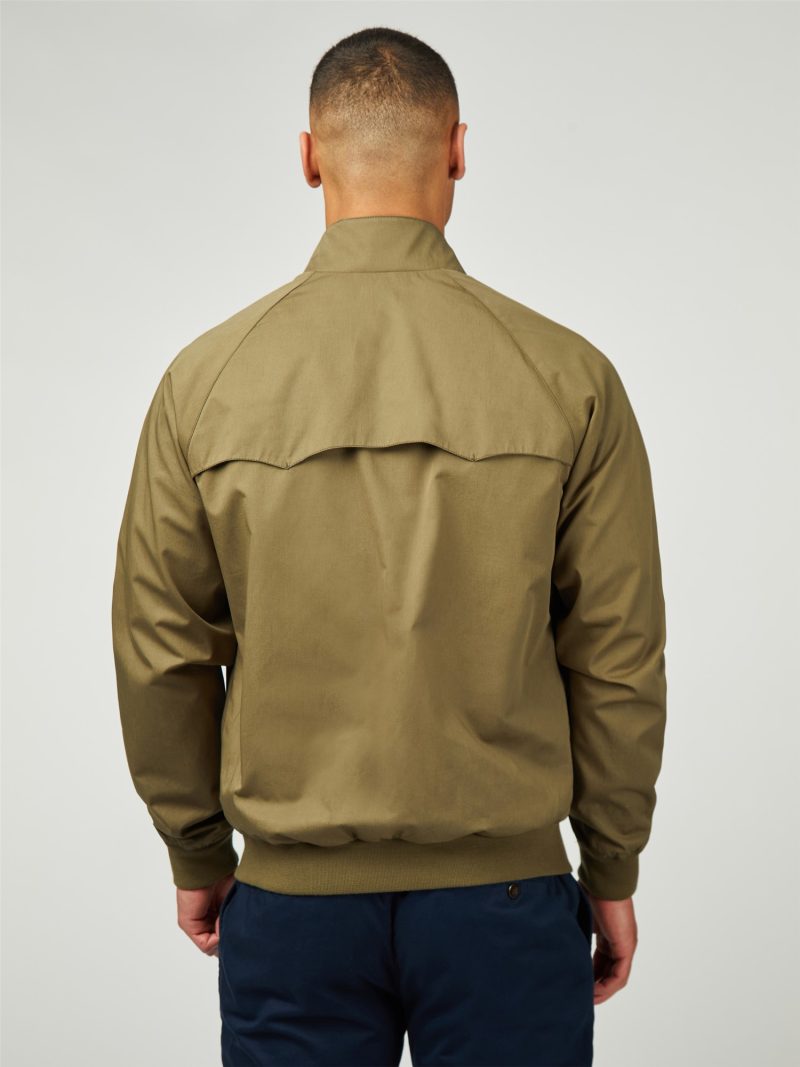 Ben Sherman Harrington Jacket, Camouflage Green - Image 3