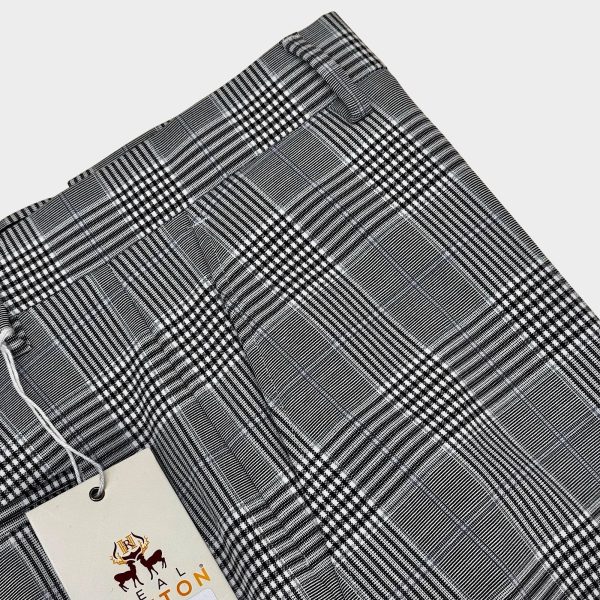 Real Hoxton Prince of Wales Checked Trousers - Image 2